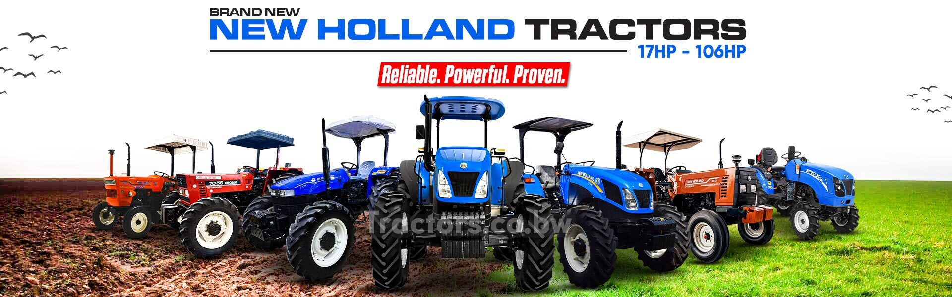 new holland tractors botswana